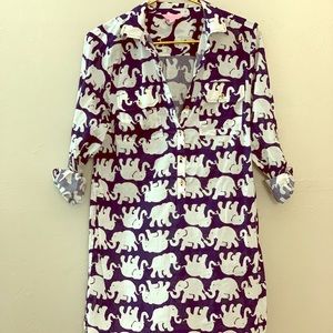 Lilly Pulitzer Tusk in the Sun tunic/dress MED